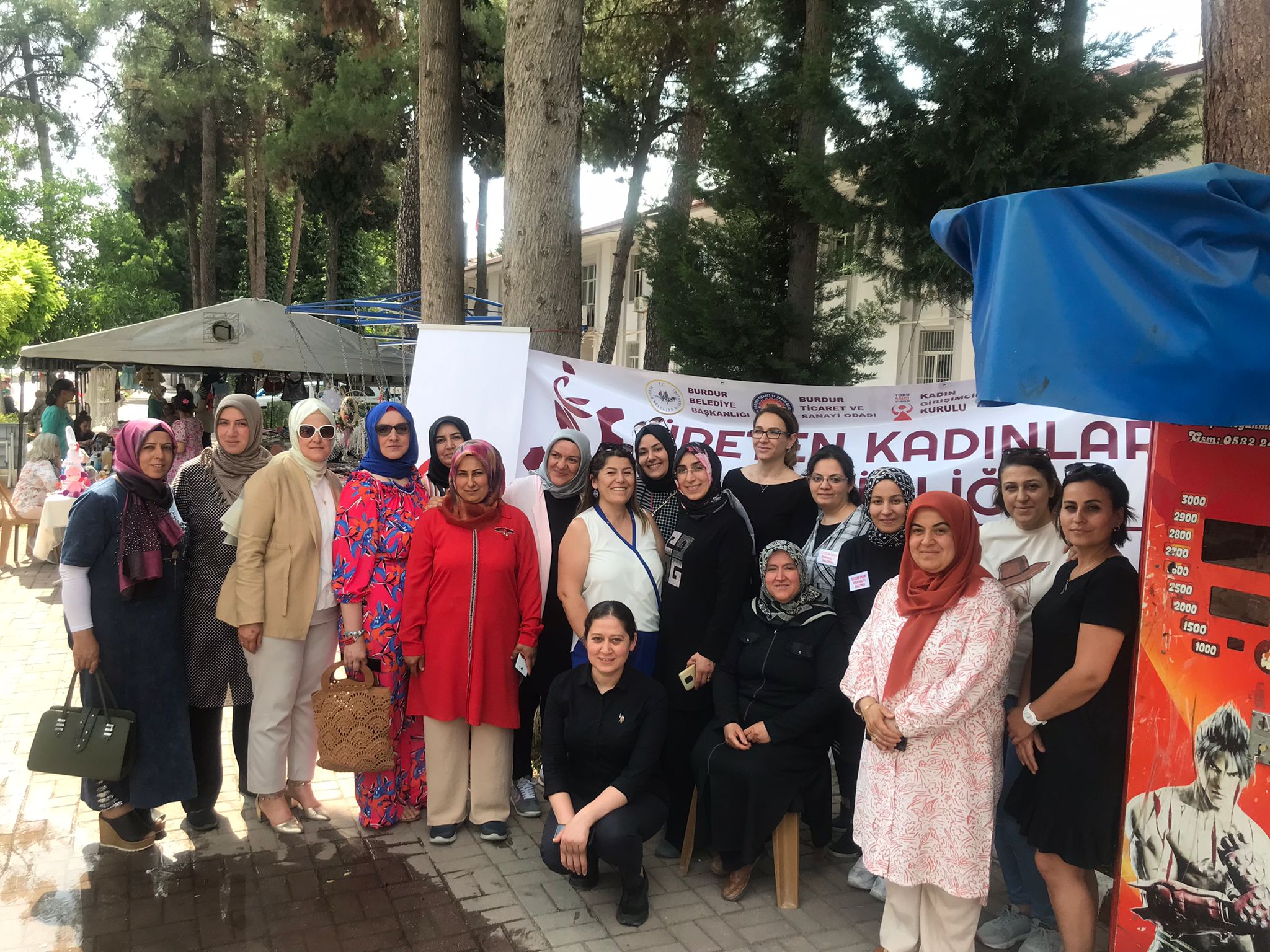 Burdur Kent Konseyi Kadın Meclisi ile Burdur Ticaret ve Sanayi Odası Kadın Girişimciler Kurulu'nun ortak projesi olan