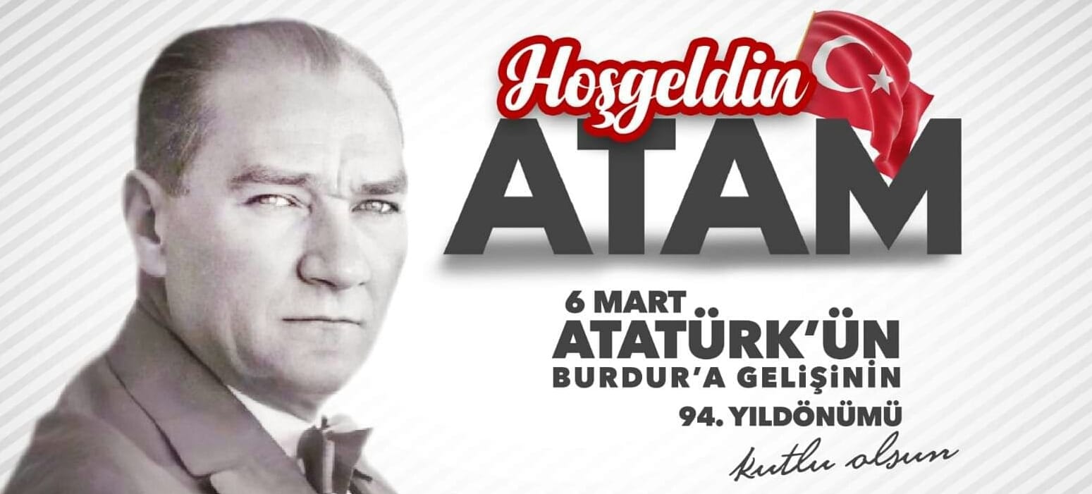 Ulu Önder Mustafa Kemal Atatürk’ün kentimizi onurlandırdığı 6 Mart Şeref Günü’müz kutlu olsun...