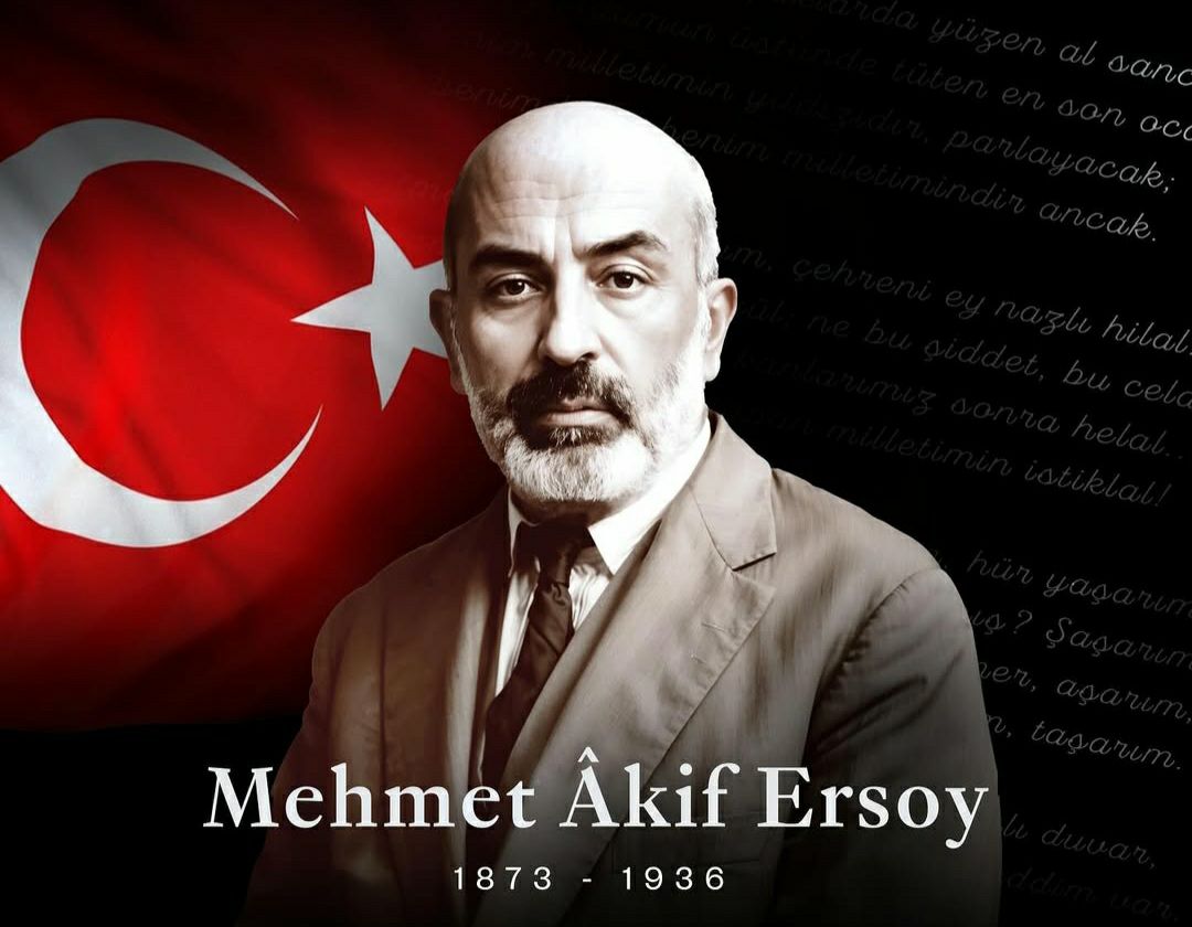 Bağımsızlık mücadelemizi mısralarıyla ölümsüzleştiren, İstiklal Marşımızın yazarı, büyük şair Mehmet Akif ERSOY' u aramızdan ayrılışının 88. Yıldönümü'nde Saygı ve Rahmetle anıyoruz.