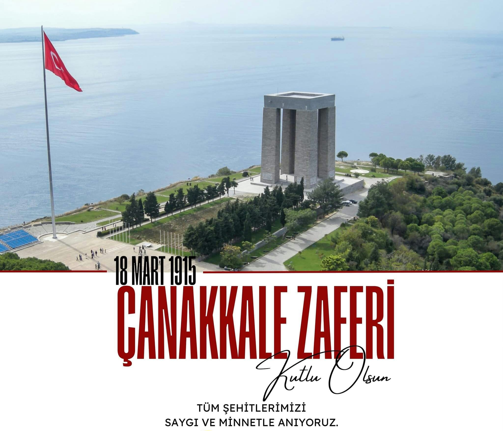 ÇANAKKALE’DE ZAFER KAZANDIRAN RUH; İnanmışlık, Adanmışlık, Milletimizin Namus Ve Şerefini Koruma Arzusunun Gücüdür. Zafer, ancak korkmadan bu değerler için ölümü dahi göze alabilenlerin hakkıdır. Çanakkale Zaferinin 109.Yılını kutluyor;Başta Ulu Önder Mus