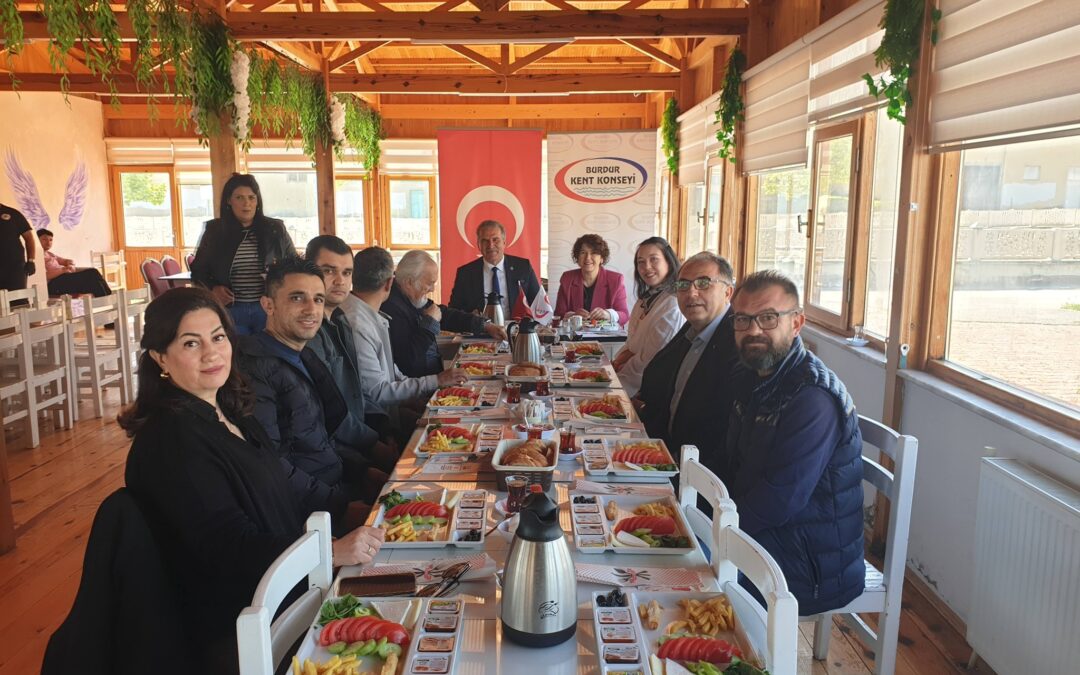 B.K.K. İmar, Şehircilik, Ulaşım ve Trafik Çalışma Grup toplantısı Burdur Belediyesi Engelsiz Kafede Yapıldı.